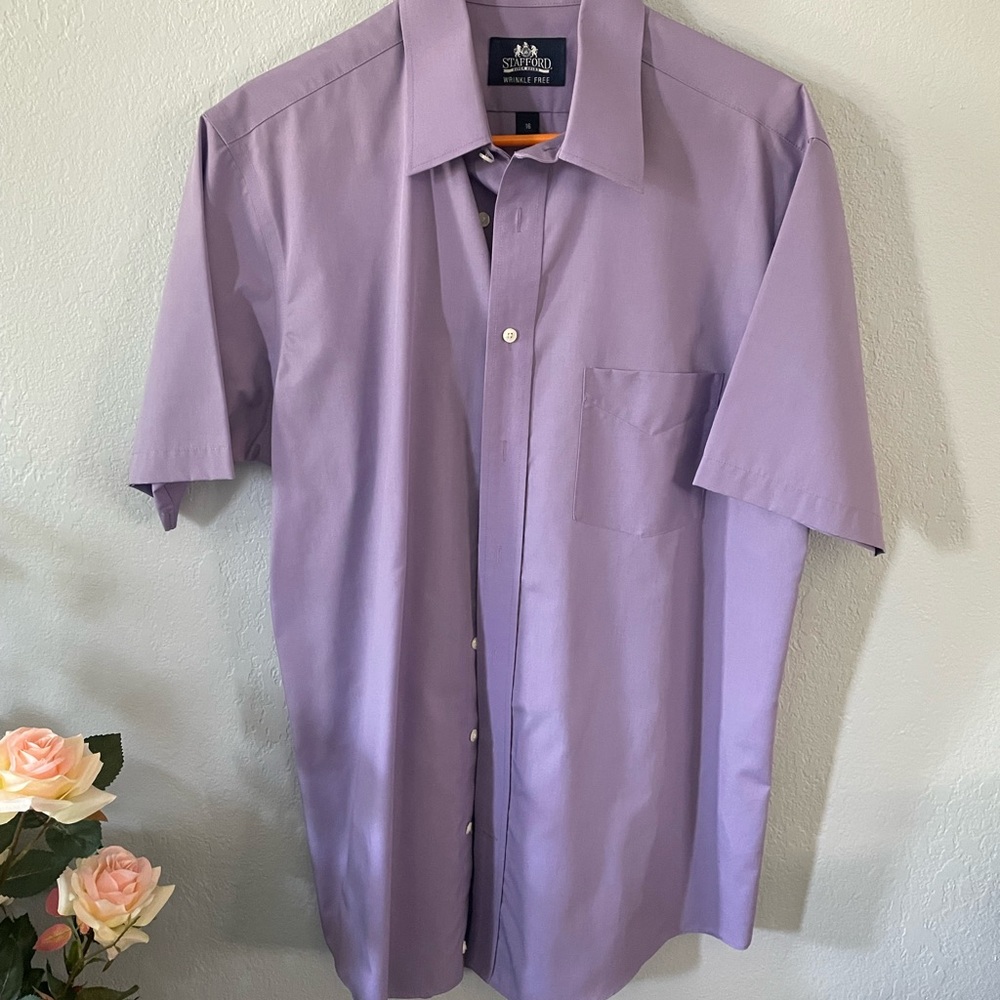 Short Sleeve Men’s Dress Shirt
